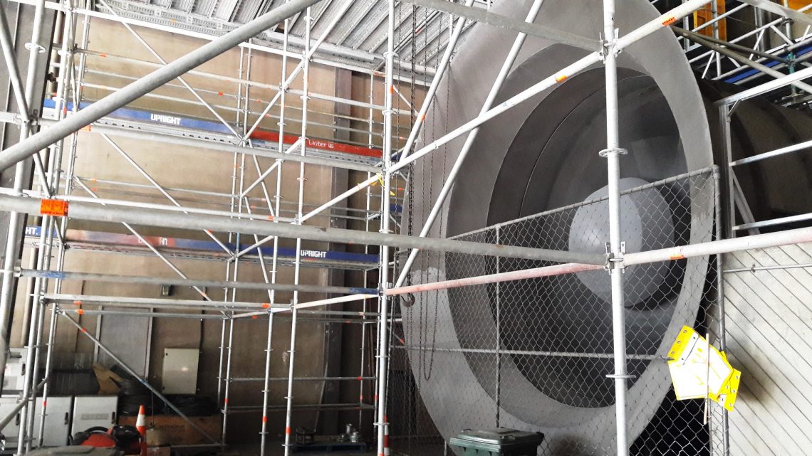 Lyttelton Fanhouse Case Study - Upright Scaffolding Christchurch