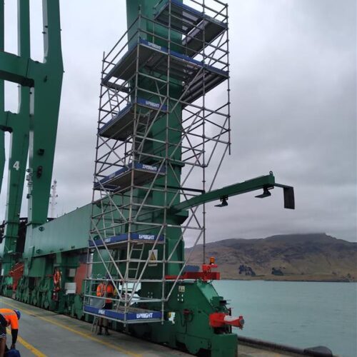 Lyttelton Port Case Study - Upright Scaffolding Christchurch